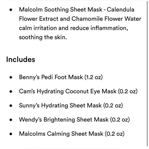 TONYMOLY Squishmallows Cam Blemish Patches, Self Care Sheet Masks & Fanny Pack - Picture 17 of 17